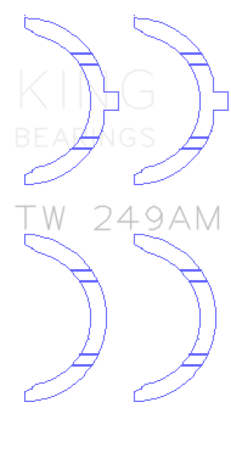 King 1995 Toyota Tacoma AM-Series Thrust Washer Set Bearings King Engine Bearings