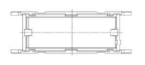 ACL BMW S65B40 4.0L V8 .25mm Oversized Main Bearings Bearings ACL