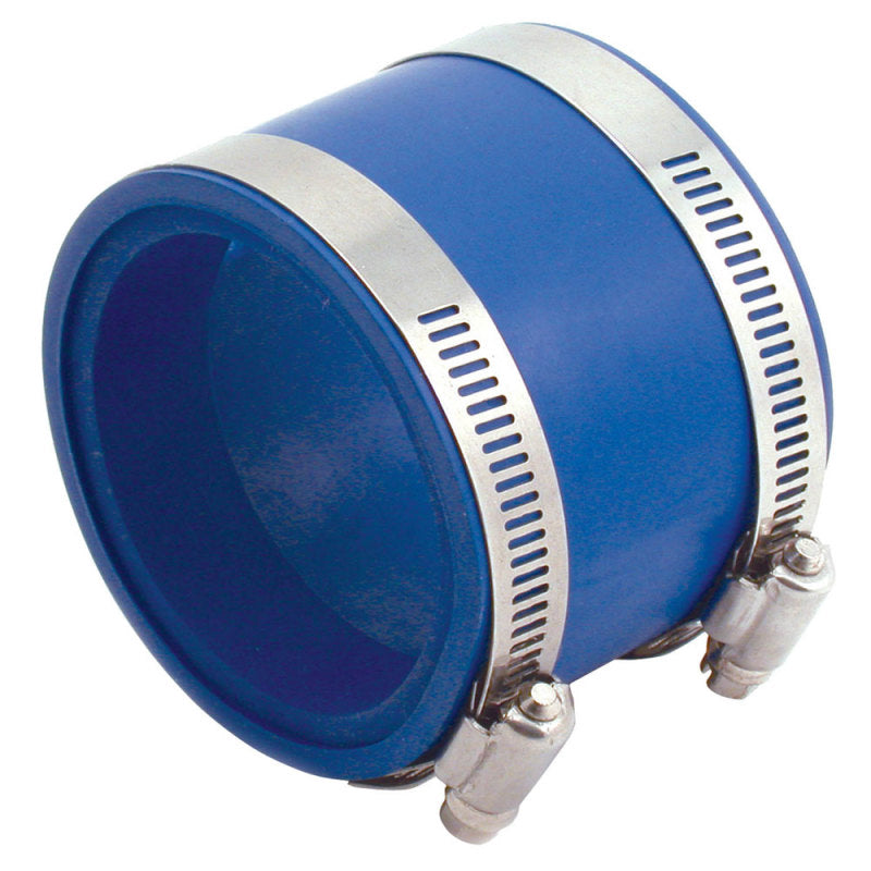 Spectre Coupler 3in. (PVC) - Blue Silicone Couplers & Hoses Spectre