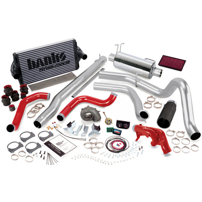 Banks Power 99 Ford 7.3L F250/350 Man PowerPack System - SS Single Exhaust w/ Black Tip Performance Packages Banks Power