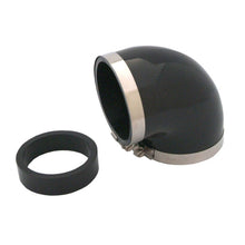 Load image into Gallery viewer, Spectre Coupler Elbow Reducer 3in. / 90 Degree w/2.5in. Insert (PVC) - Black Silicone Couplers &amp; Hoses Spectre
