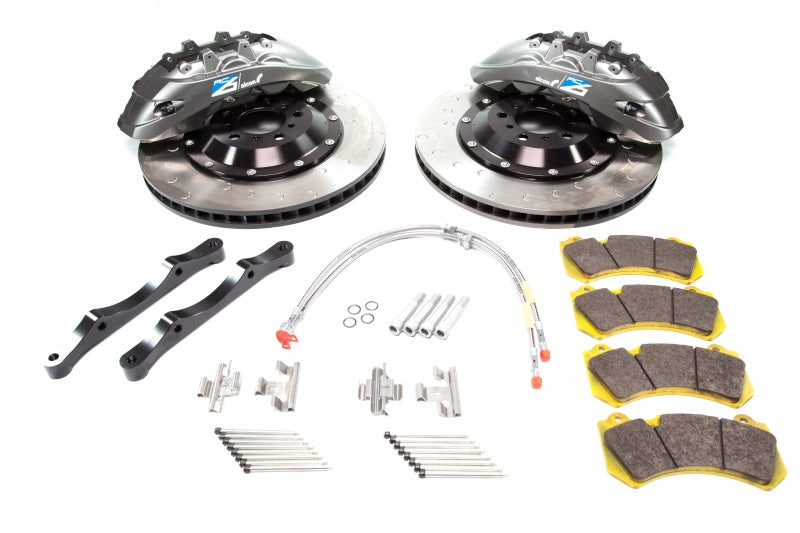 Alcon 2015+ BMW M3 F80 400x34mm Grey 6 Piston Front Brake Upgrade Kit Big Brake Kits Alcon