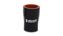 Load image into Gallery viewer, Vibrant 4 Ply Reducer Coupling 1in x 1.25in x 3in Long (BLACK) Silicone Couplers &amp; Hoses Vibrant
