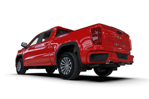 Rally Armor 19-24 GMC Sierra 1500 AT4 Black UR Mud Flap w/ Red Logo Mud Flaps Rally Armor   