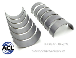 ACL 1955-1967 Chevy V8 265/283/302/327 .30mm Oversized Trimetal Rod Bearing Set Bearings ACL