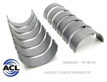 Load image into Gallery viewer, ACL 1955-1967 Chevy V8 265/283/302/327 Standard Size Trimetal Rod Bearing Set Bearings ACL
