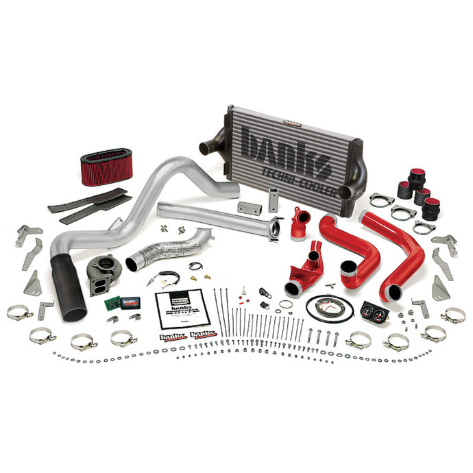 Banks Power 94-95.5 Ford 7.3L Man PowerPack System - SS Single Exhaust w/ Black Tip Performance Packages Banks Power