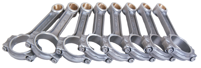 Eagle Chevrolet Small Block 6.000in 4340 I-Beam Connecting Rods w/ ARP 8740 (Set of 8) Connecting Rods - 8Cyl Eagle