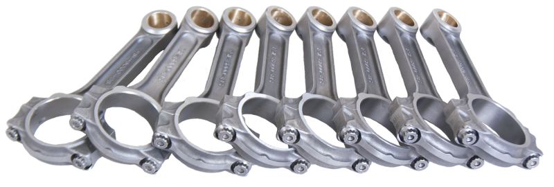 Eagle Chevrolet Small Block 6.000in 4340 I-Beam Connecting Rods w/ ARP 8740 (Set of 8) Connecting Rods - 8Cyl Eagle