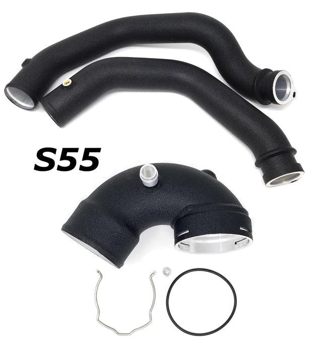 BMS M3/M4 S55 Aluminum Replacement Upgraded Charge Pipes CP Burger Motorsports, Inc. BMS Hot Side Pipes & Cold Side J Pipe COMBO ($399.00)