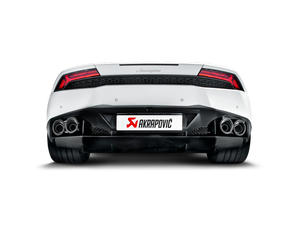 Akrapovic 16-16 Lamborghini Huracan LP 580-2 Coupe/Spyder Slip-On Line (Titanium) w/ Carbon Tips Muffler Akrapovic