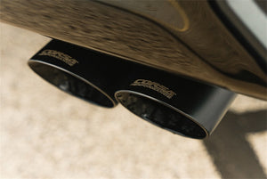 Corsa 22-23 Chevrolet Silverado 1500 Cat-Back Dual Rear Exit with Twin 4in Black Tips Catback CORSA Performance   