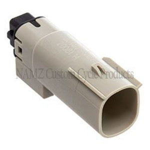 NAMZ 07-23 V-Twin Molex MX-150 4-Position Male Connector - Gray (HD 72415-07GY) Wiring Connectors NAMZ