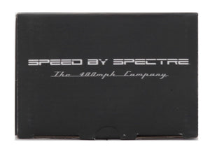 Spectre Universal Tube 4in. OD x 6in. Length Straight - Aluminum Aluminum Tubing Spectre