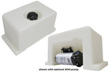 Load image into Gallery viewer, BMS 2 Gallon Universal Low Profile Water/Methanol Injection (WMI) Tank WMI Burger Motorsports 2 gallon low profile universal tank (clear/white) - $179.00
