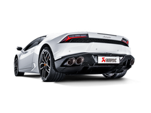 Load image into Gallery viewer, Akrapovic 16-16 Lamborghini Huracan LP 580-2 Coupe/Spyder Slip-On Line (Titanium) w/ Carbon Tips Muffler Akrapovic
