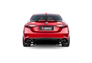 Akrapovic 17-19 Alfa Romeo Giulia Quadrifoglio Evolution Line Cat Back (Titanium) w/Link Pipes Catback Akrapovic