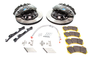 Alcon 2009+ Nissan GT-R R35 412x36mm Rotor Grey 6 Piston Caliper RC6 Front Axle Kit Big Brake Kits Alcon