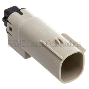 NAMZ 07-23 V-Twin Molex MX-150 4-Position Male Connector - Gray (HD 72415-07GY) Wiring Connectors NAMZ