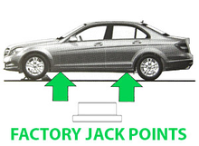 Load image into Gallery viewer, Mercedes Benz Billet Aluminum Floor Jack Pad Adapter Other Parts Burger Motorsports, Inc.
