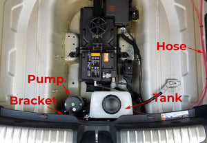 BMS Stealth Water/Methanol Injection (WMI) Bracket for 2018+ KIA Stinger WMI Burger Motorsports, Inc.