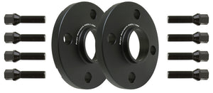 Mini Cooper 18mm Wheel Spacer Kit by BMS w/8 Black Extended Wheel Bolts Spacers Burger Motorsports, Inc. 18mm June 2006 - Present production date Mini Cooper vehicles equipped 14mm x 1.25 factory bolts