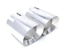 Load image into Gallery viewer, BMS F Chassis 3.5&quot; Billet N55 &amp; B58 Exhaust Tips (Pair) Tips Burger Motorsports, Inc. Polished Silver ***Out of stock**
