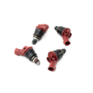 DeatschWerks Nissan G20 / SR20 / 240sx SR/KA 270cc Side Feed Injectors Fuel Injector Sets - 4Cyl DeatschWerks   