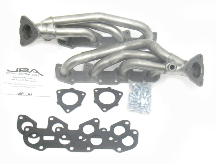 JBA 00-04 Toyota 4.7L V8 1-1/2in Primary Raw 409SS Cat4Ward Header Headers & Manifolds JBA