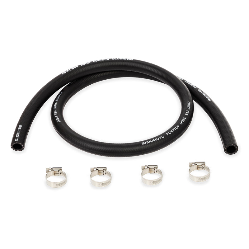 Mishimoto 3/4in x 4 Hose w/ 4 Clamps Hoses Mishimoto