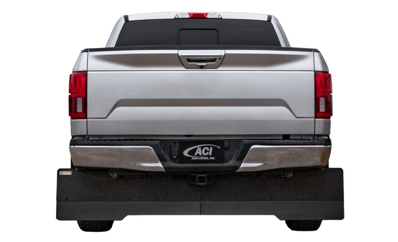 Access Rockstar 03-09 Dodge Ram 2500/3500 (w/ Heat Shield) Full Width Tow Flap - Black Urethane Mud Flaps Access   