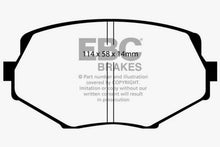 Load image into Gallery viewer, EBC 94-01 Mazda Miata MX5 1.8 Redstuff Front Brake Pads Brake Pads - Performance EBC   
