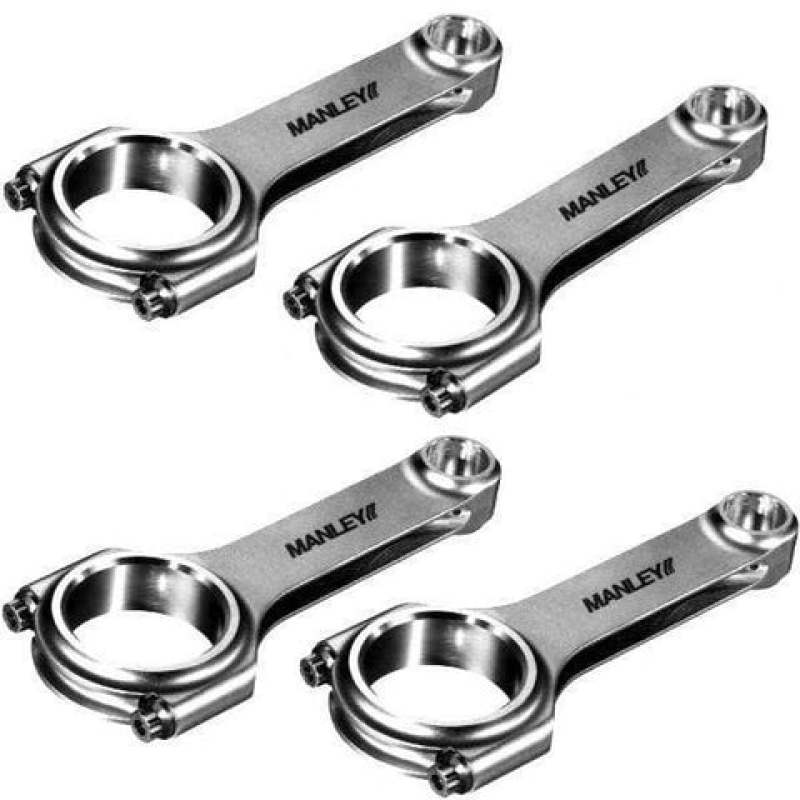 Manley Mazda Speed 3 MZR 2.3L DIDSI Turbo 22.5mm Pin H-Beam Connecting Rod Set Connecting Rods - 4Cyl Manley Performance