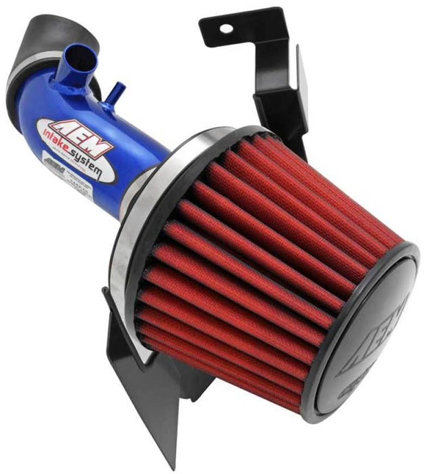 AEM 03-04 Evo 8 Blue Short Ram Intake Short Ram Air Intakes AEM Induction