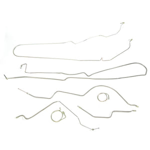 Omix Full Brake Line Set 6 Piece 87-95 Jeep Wrangler Hoses OMIX