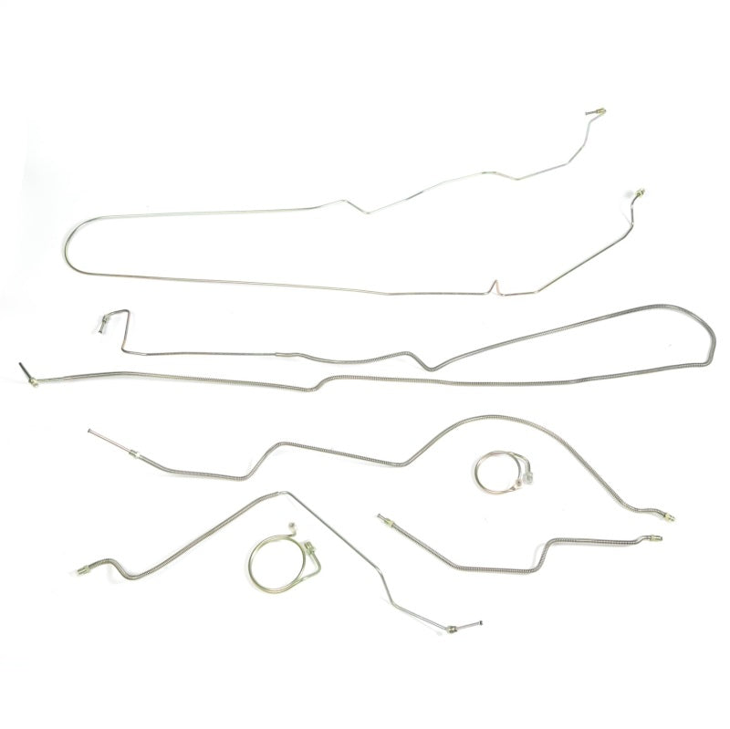 Omix Full Brake Line Set 6 Piece 87-95 Jeep Wrangler Hoses OMIX