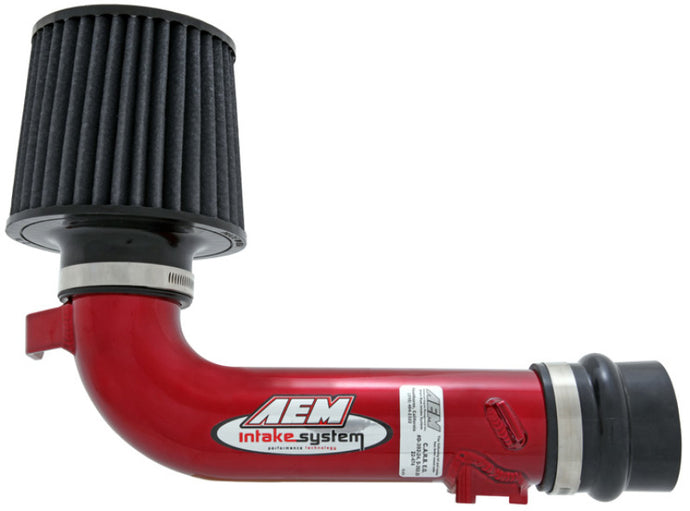 AEM 02-06 WRX/STi Red Short Ram Intake Short Ram Air Intakes AEM Induction