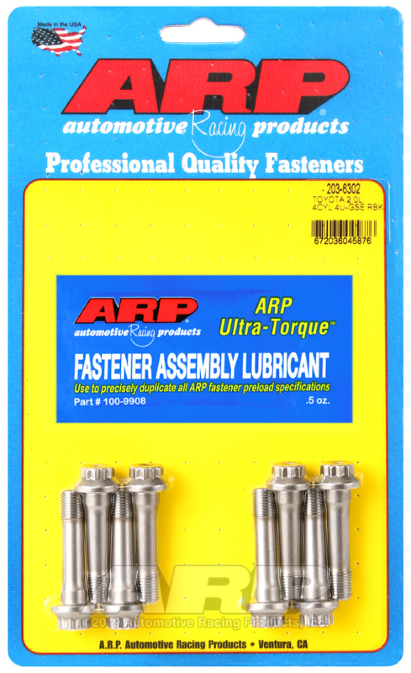 ARP Toyota 2.0L 4 Cyl 4U-GSE Kit ARP Rod Bolt Kits