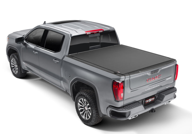 Truxedo 2023 GMC Canyon / Chevrolet Colorado 5ft 2in Bed Pro X15 Tonneau Cover - Matte Black Bed Covers - Roll Up Truxedo   