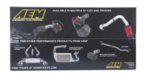 AEM 03-06 Honda V6 LX & EX Silver Cold Air Intake Cold Air Intakes AEM Induction