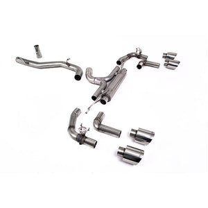 Milltek Race Catback Exhaust System MK8 R Exhaust Milltek Sport Polished  